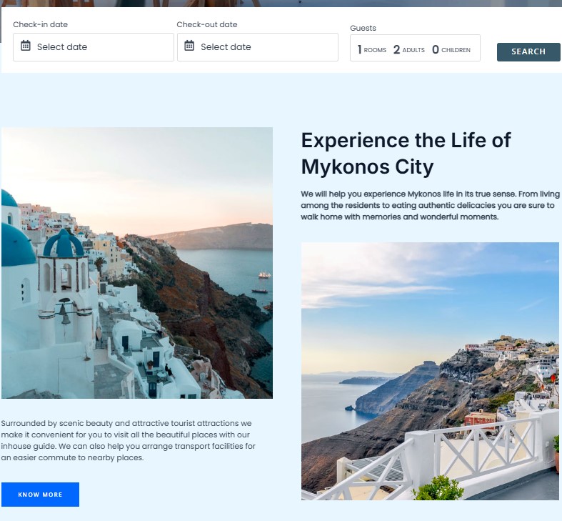 Hotel Booking Demo Website 2