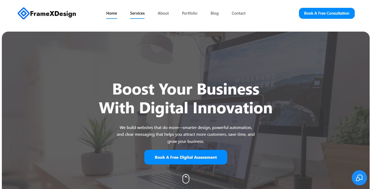 New FrameX Website Image 1